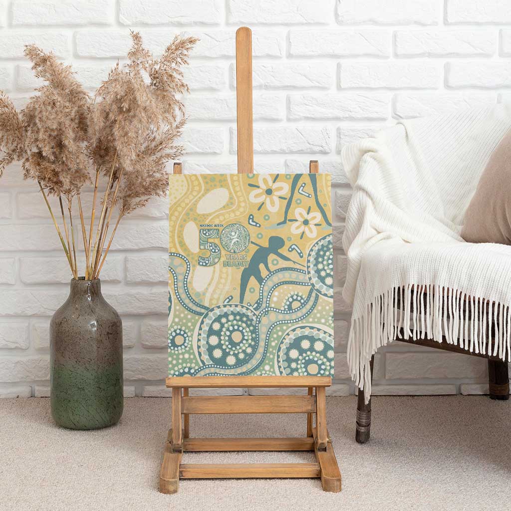 Pastel NAIDOC Week 2026 First Nations Indigenous Canvas Wall Art The Life