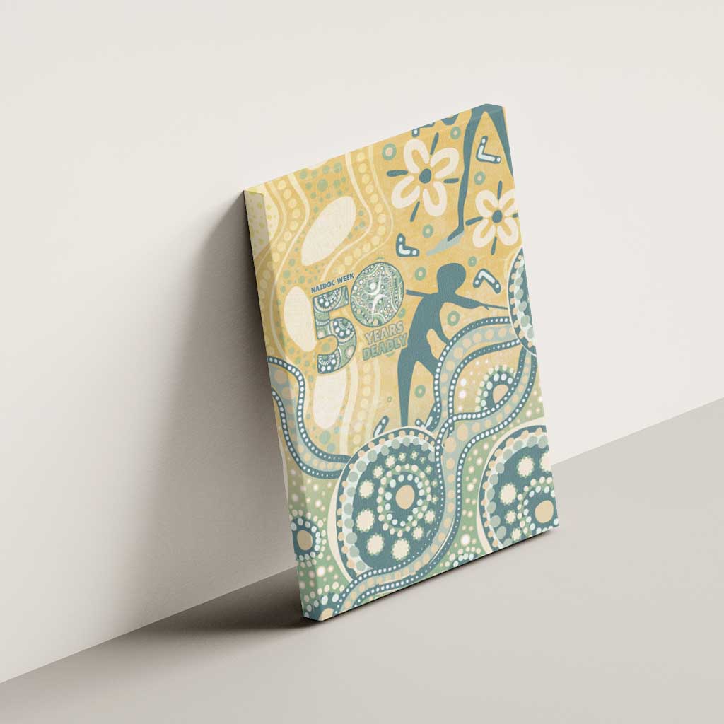 Pastel NAIDOC Week 2026 First Nations Indigenous Canvas Wall Art The Life