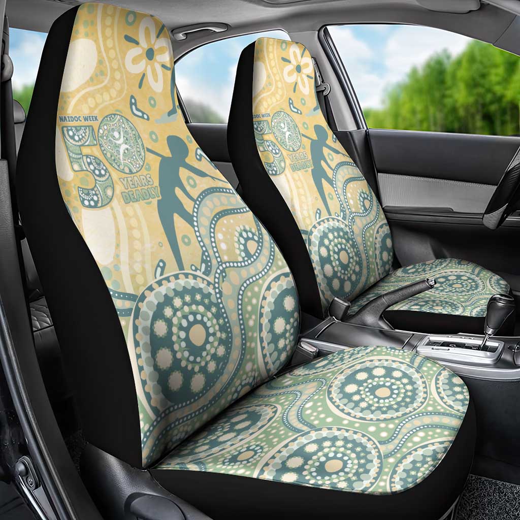 Pastel NAIDOC Week 2026 First Nations Indigenous Car Seat Cover The Life