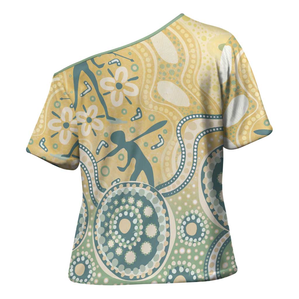 Pastel NAIDOC Week 2026 First Nations Indigenous Cross Shoulder Shirt The Life