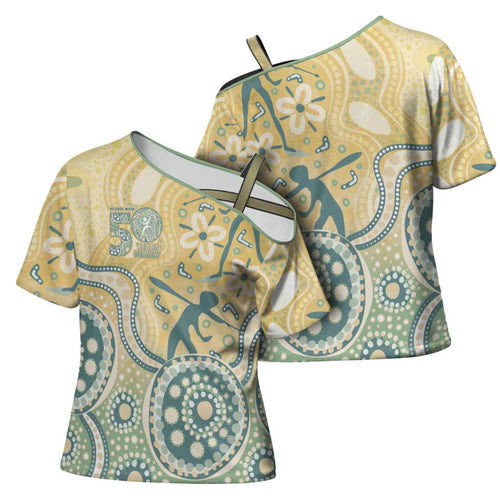 Pastel NAIDOC Week 2026 First Nations Indigenous Cross Shoulder Shirt The Life