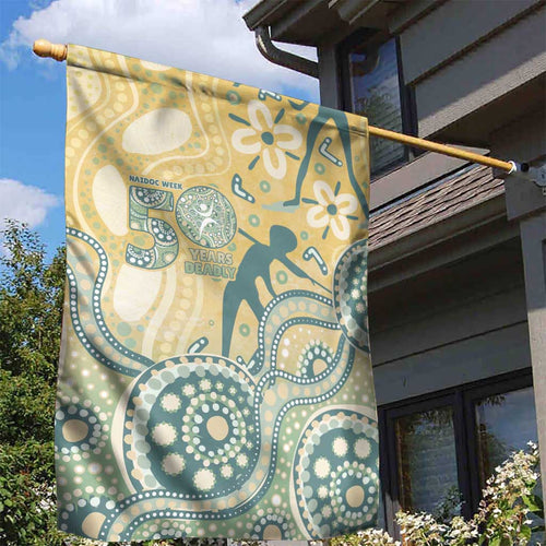 Pastel NAIDOC Week 2026 First Nations Indigenous Garden Flag The Life