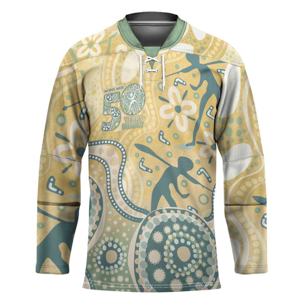 Pastel NAIDOC Week 2026 First Nations Indigenous Hockey Jersey The Life