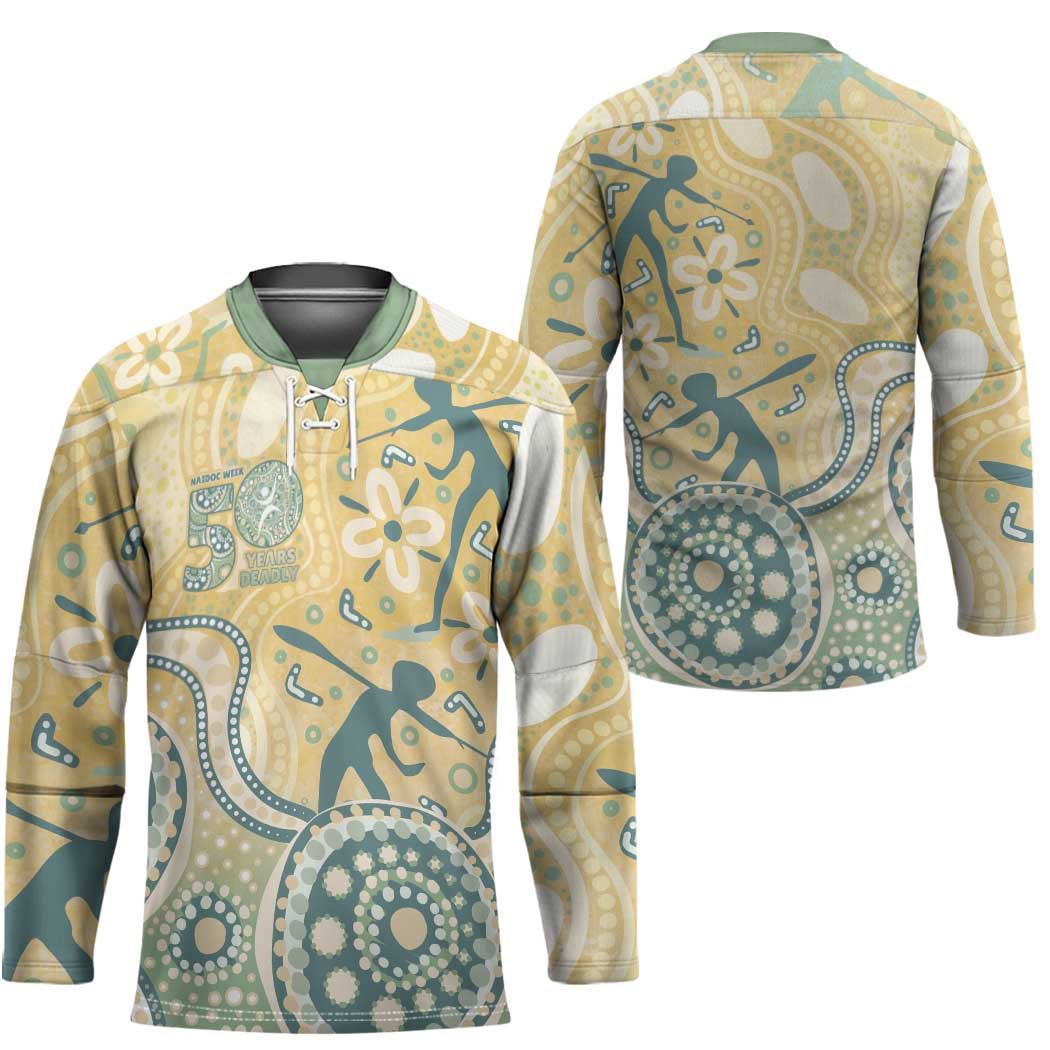 Pastel NAIDOC Week 2026 First Nations Indigenous Hockey Jersey The Life
