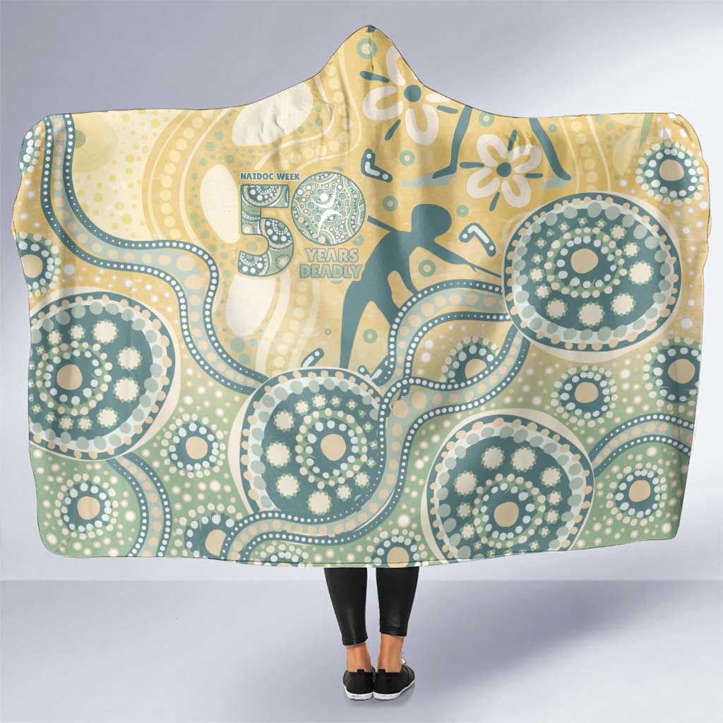 Pastel NAIDOC Week 2026 First Nations Indigenous Hooded Blanket The Life