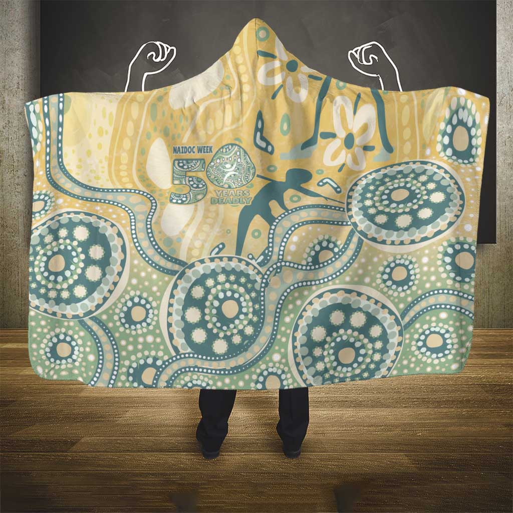 Pastel NAIDOC Week 2026 First Nations Indigenous Hooded Blanket The Life