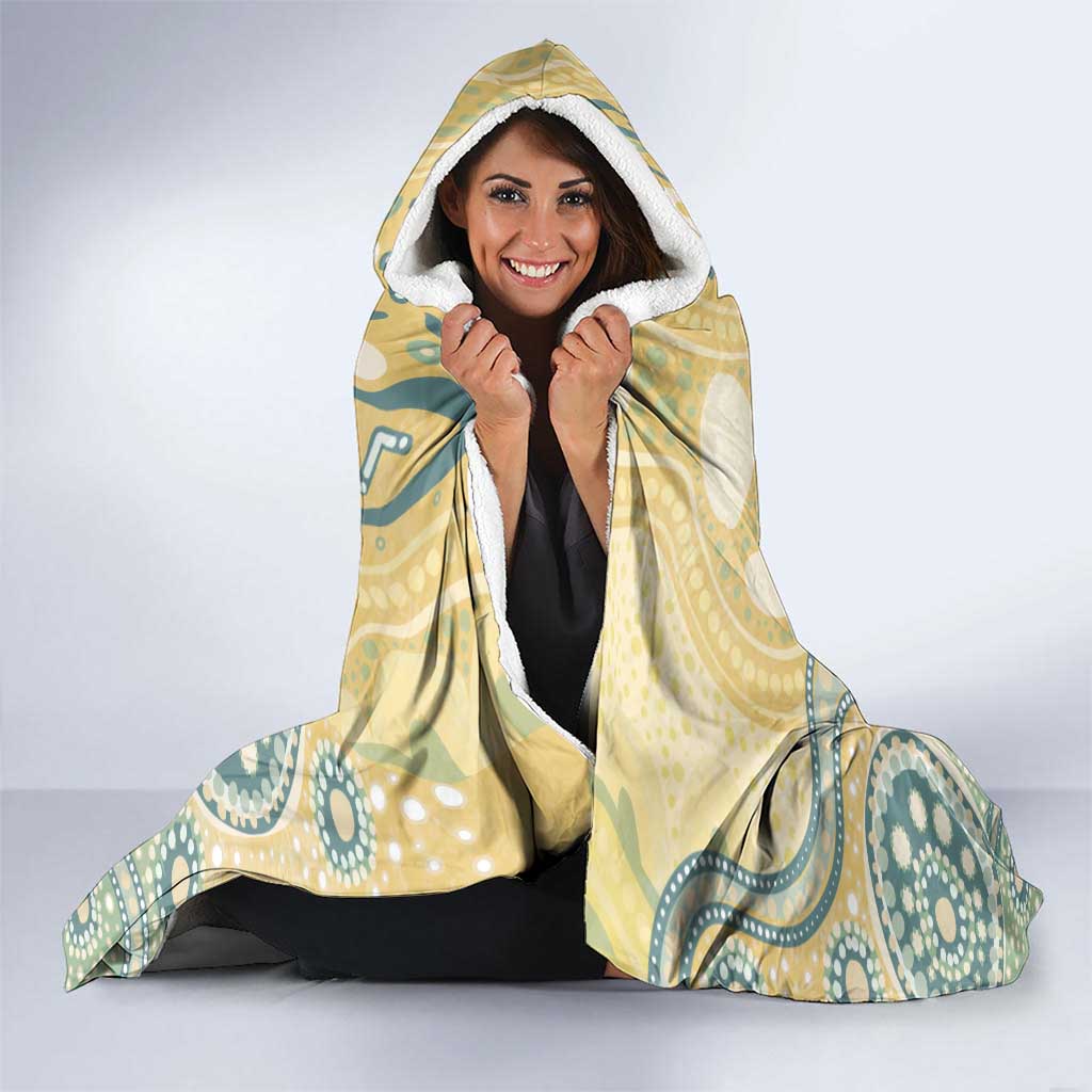 Pastel NAIDOC Week 2026 First Nations Indigenous Hooded Blanket The Life