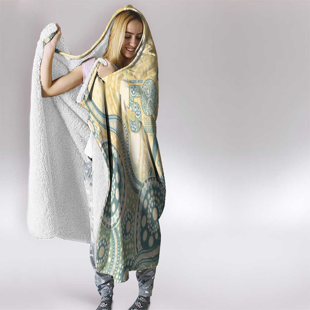 Pastel NAIDOC Week 2026 First Nations Indigenous Hooded Blanket The Life
