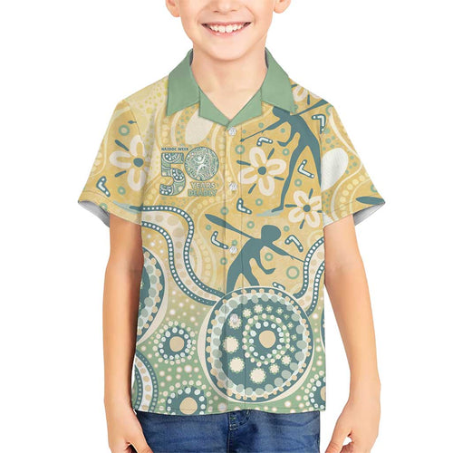 Pastel NAIDOC Week 2026 First Nations Indigenous Kid Hawaiian Shirt The Life