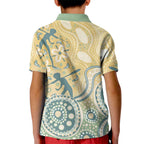 Pastel NAIDOC Week 2026 First Nations Indigenous Kid Polo Shirt The Life