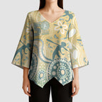 Pastel NAIDOC Week 2026 First Nations Indigenous Kimono Sleeve Blouse The Life