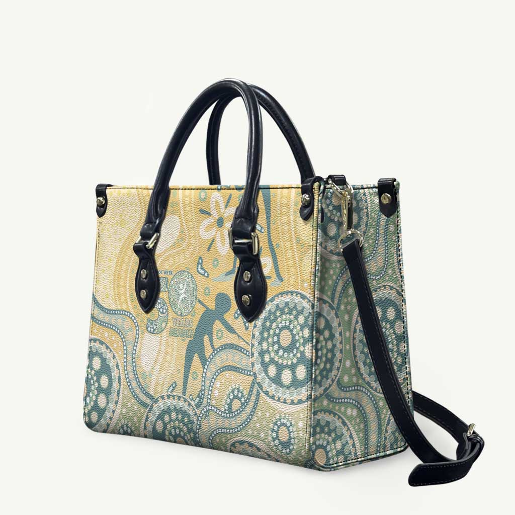 Pastel NAIDOC Week 2026 First Nations Indigenous Leather Bag The Life