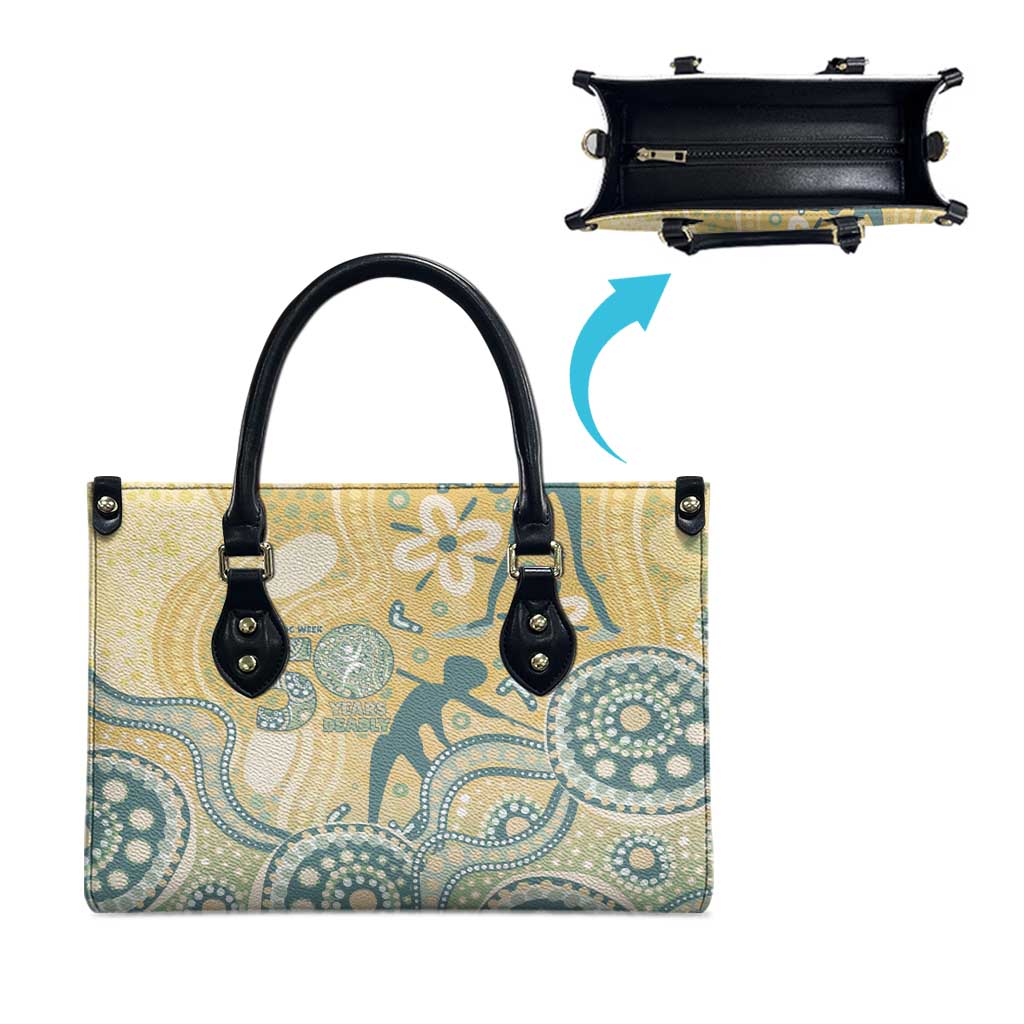 Pastel NAIDOC Week 2026 First Nations Indigenous Leather Bag The Life