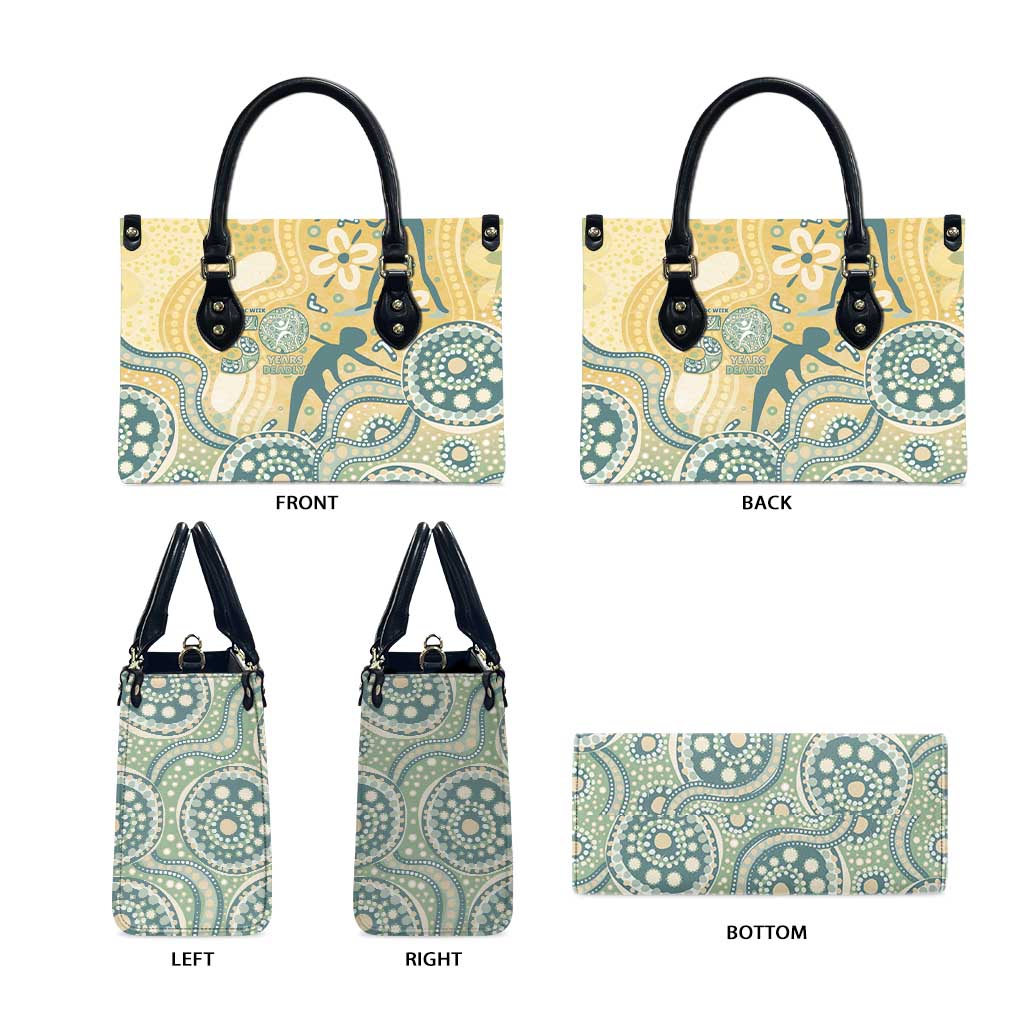 Pastel NAIDOC Week 2026 First Nations Indigenous Leather Bag The Life