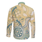 Pastel NAIDOC Week 2026 First Nations Indigenous Long Sleeve Button Shirt The Life