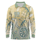 Pastel NAIDOC Week 2026 First Nations Indigenous Long Sleeve Polo Shirt The Life