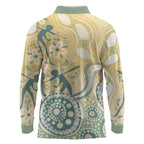 Pastel NAIDOC Week 2026 First Nations Indigenous Long Sleeve Polo Shirt The Life