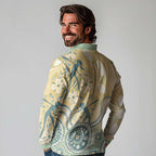 Pastel NAIDOC Week 2026 First Nations Indigenous Long Sleeve Polo Shirt The Life
