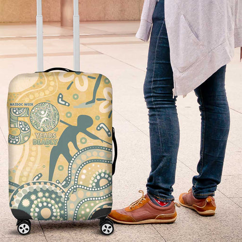 Pastel NAIDOC Week 2026 First Nations Indigenous Luggage Cover The Life