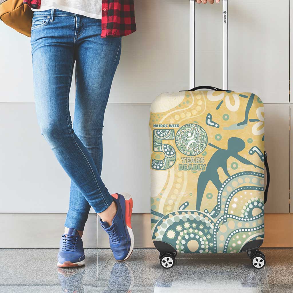 Pastel NAIDOC Week 2026 First Nations Indigenous Luggage Cover The Life