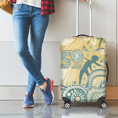 Pastel NAIDOC Week 2026 First Nations Indigenous Luggage Cover The Life