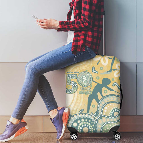 Pastel NAIDOC Week 2026 First Nations Indigenous Luggage Cover The Life