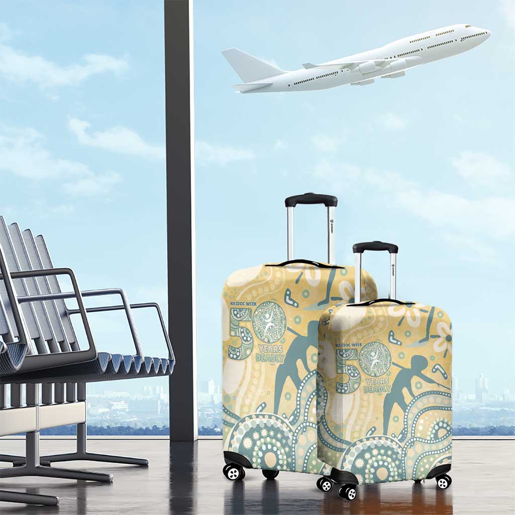 Pastel NAIDOC Week 2026 First Nations Indigenous Luggage Cover The Life
