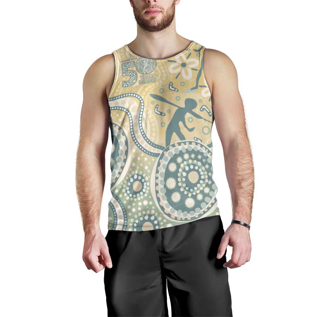 Pastel NAIDOC Week 2026 First Nations Indigenous Men Tank Top The Life
