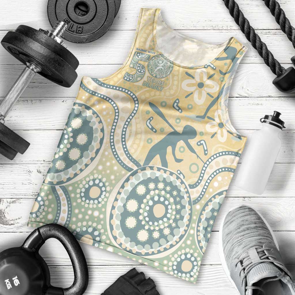 Pastel NAIDOC Week 2026 First Nations Indigenous Men Tank Top The Life
