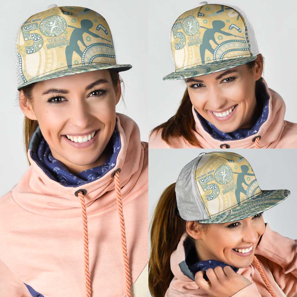 Pastel NAIDOC Week 2026 First Nations Indigenous Mesh Trucker Cap The Life