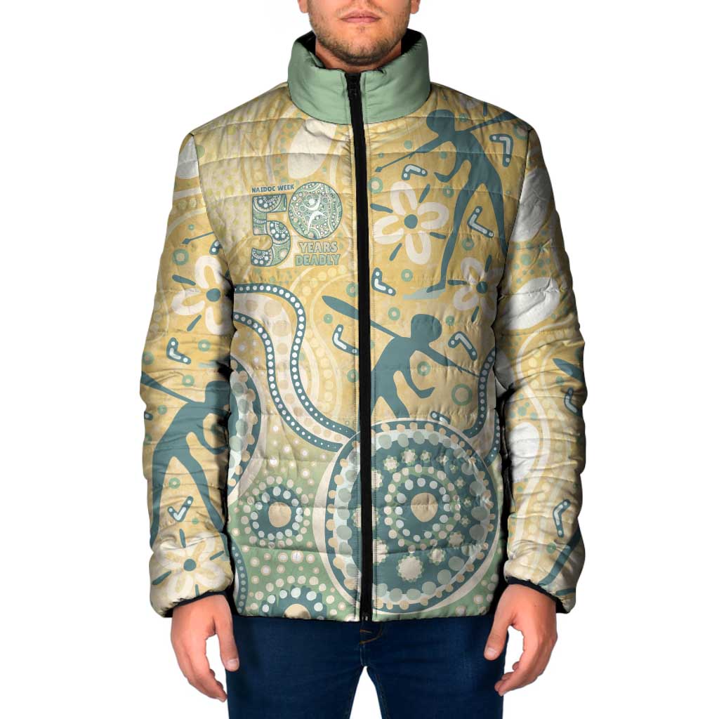 Pastel NAIDOC Week 2026 First Nations Indigenous Padded Jacket The Life