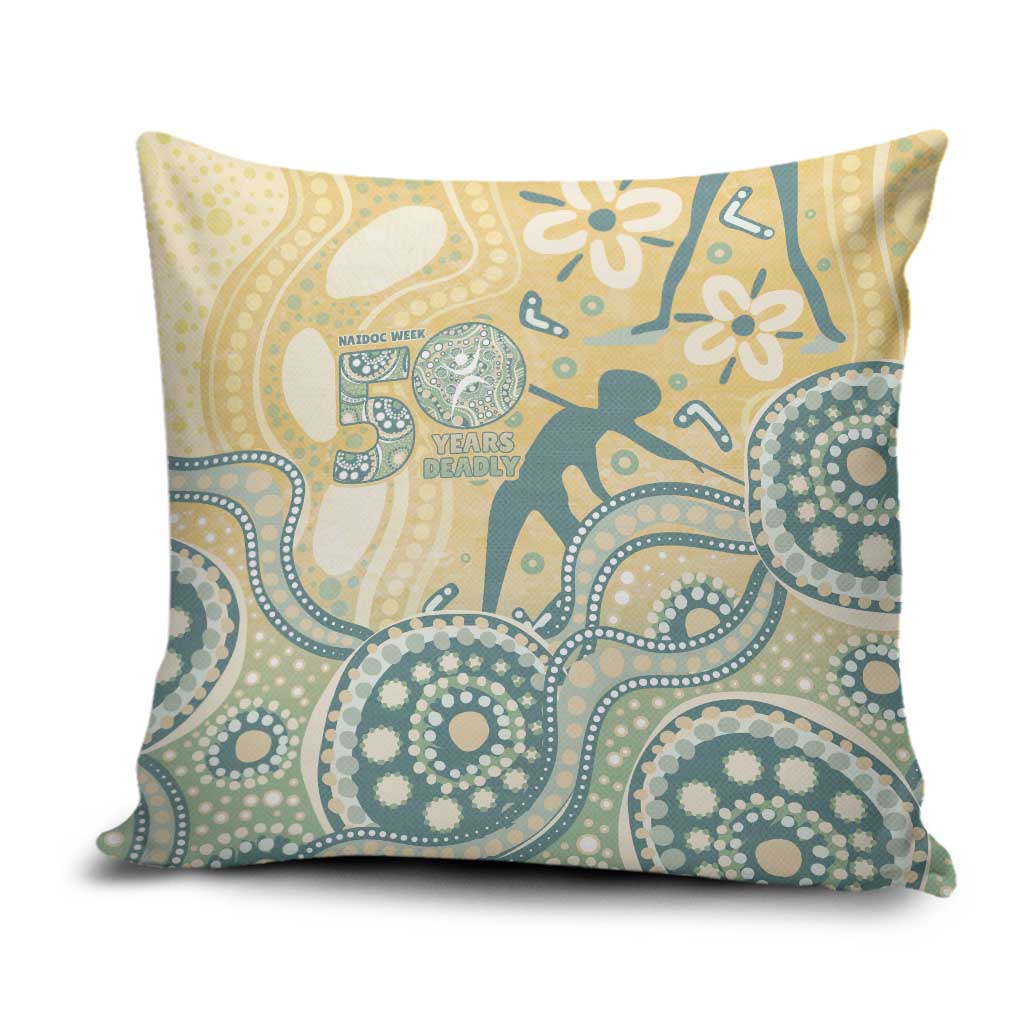 Pastel NAIDOC Week 2026 First Nations Indigenous Pillow Cover The Life