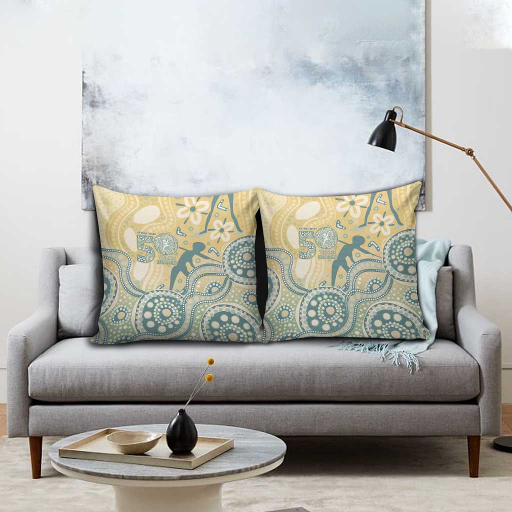 Pastel NAIDOC Week 2026 First Nations Indigenous Pillow Cover The Life