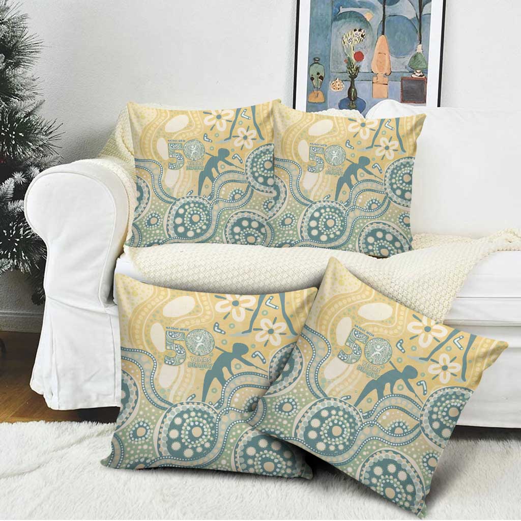 Pastel NAIDOC Week 2026 First Nations Indigenous Pillow Cover The Life
