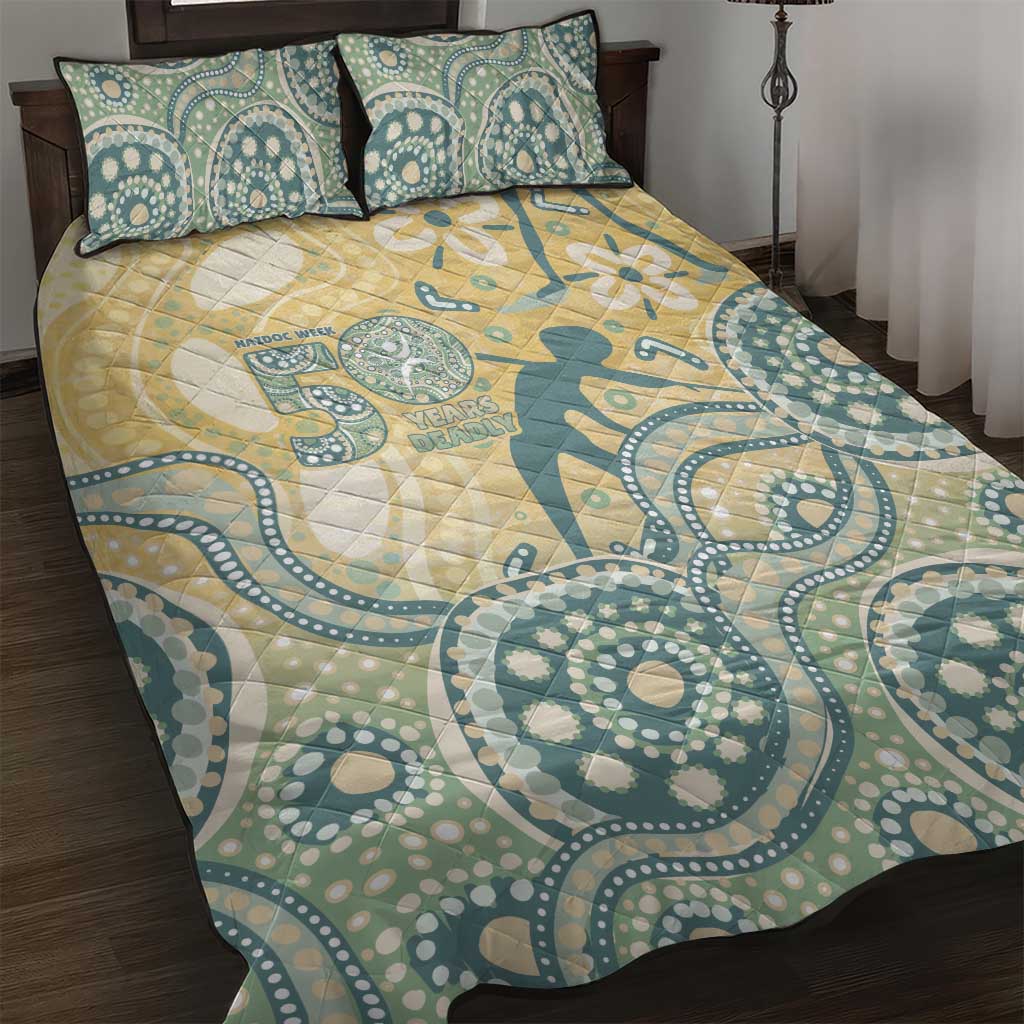 Pastel NAIDOC Week 2026 First Nations Indigenous Quilt Bed Set The Life