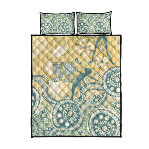 Pastel NAIDOC Week 2026 First Nations Indigenous Quilt Bed Set The Life