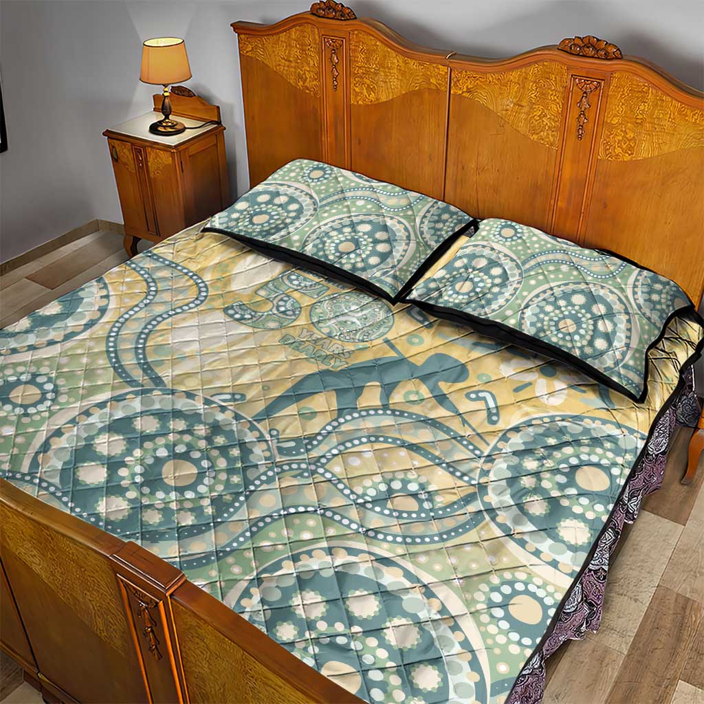Pastel NAIDOC Week 2026 First Nations Indigenous Quilt Bed Set The Life