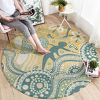 Pastel NAIDOC Week 2026 First Nations Indigenous Round Carpet The Life