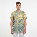 Pastel NAIDOC Week 2026 First Nations Indigenous Scrub Top The Life