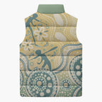 Pastel NAIDOC Week 2026 First Nations Indigenous Sleeveless Puffer Jacket The Life