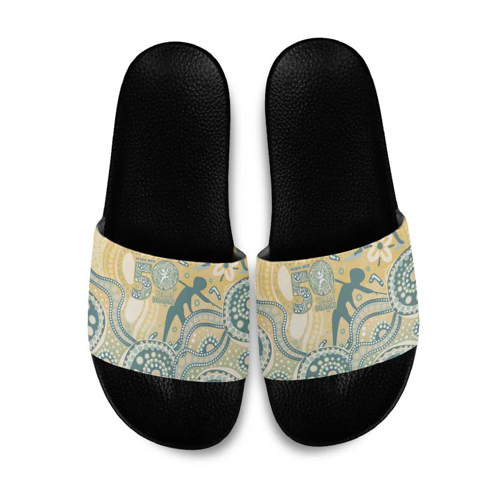 Pastel NAIDOC Week 2026 First Nations Indigenous Slide Sandals The Life