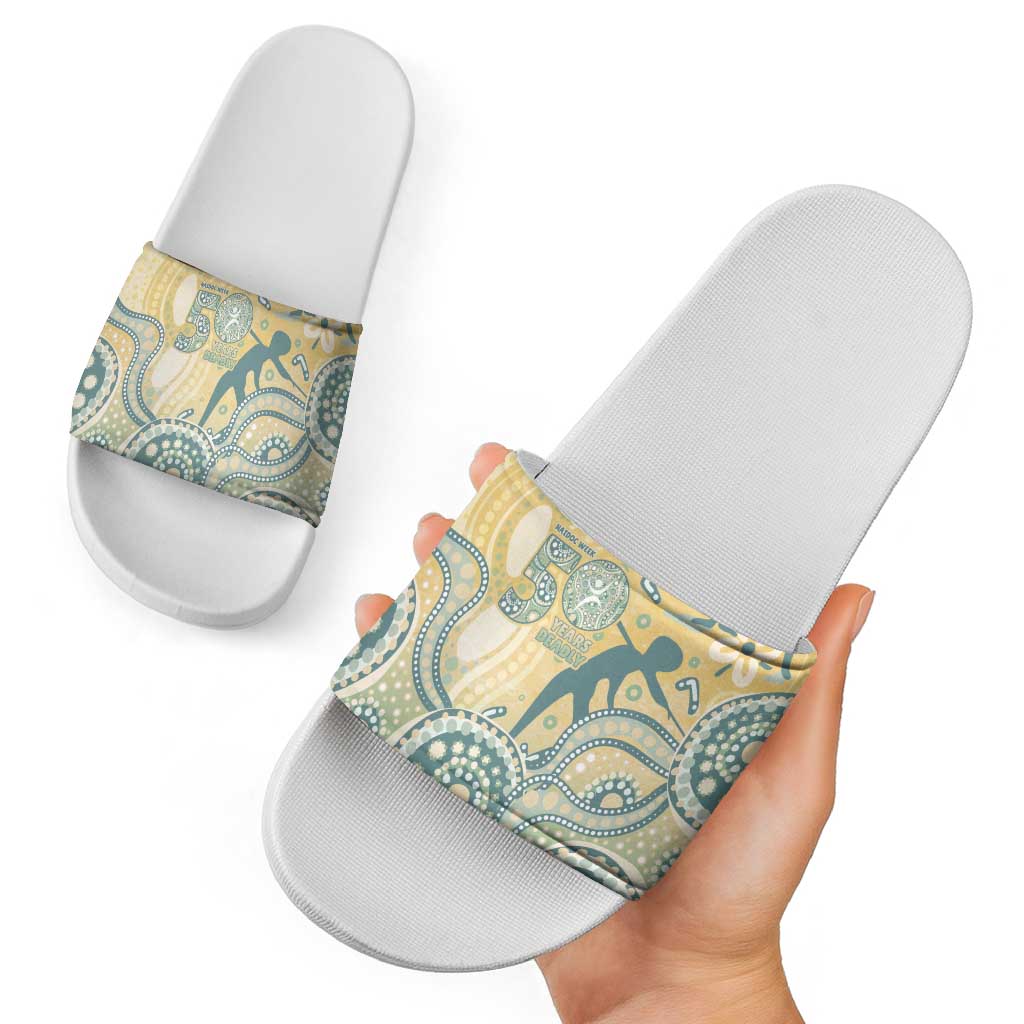 Pastel NAIDOC Week 2026 First Nations Indigenous Slide Sandals The Life