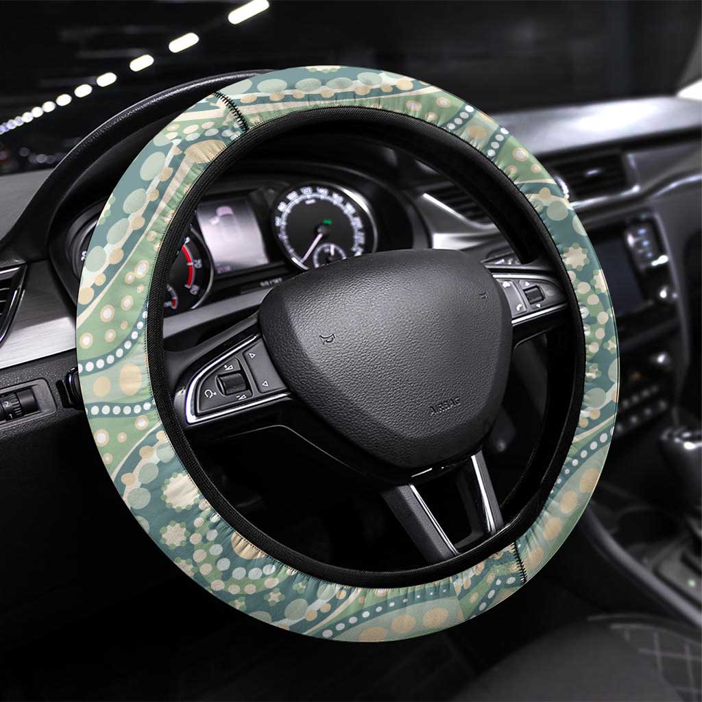 Pastel NAIDOC Week 2026 First Nations Indigenous Steering Wheel Cover The Life
