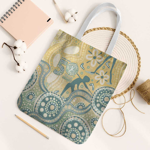 Pastel NAIDOC Week 2026 First Nations Indigenous Tote Bag The Life