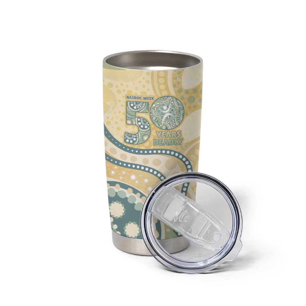 Pastel NAIDOC Week 2026 First Nations Indigenous Tumbler Cup The Life