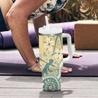 Pastel NAIDOC Week 2026 First Nations Indigenous Tumbler With Handle The Life