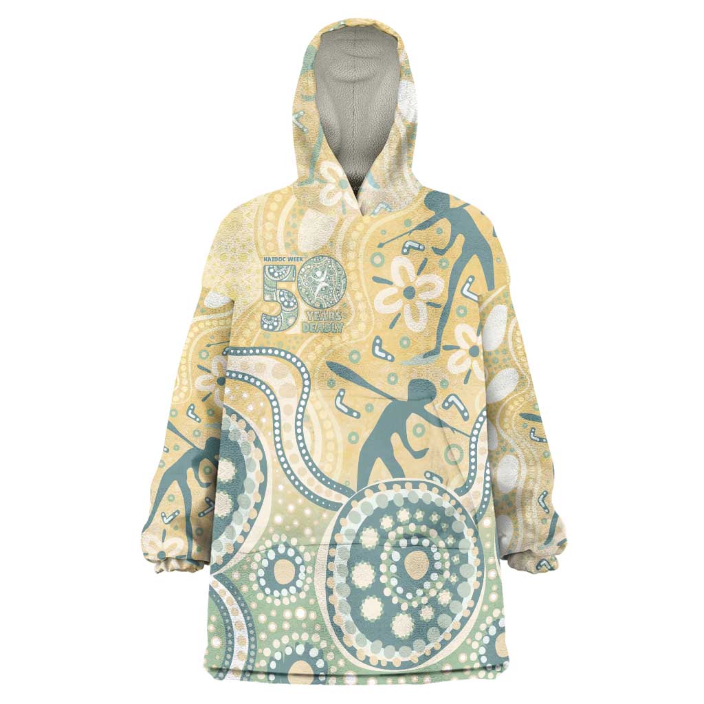 Pastel NAIDOC Week 2026 First Nations Indigenous Wearable Blanket Hoodie The Life