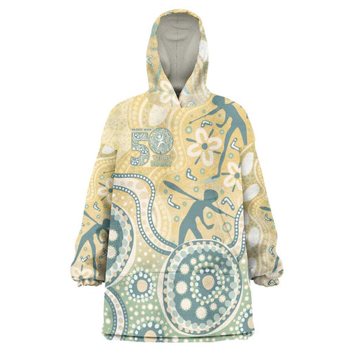 Pastel NAIDOC Week 2026 First Nations Indigenous Wearable Blanket Hoodie The Life