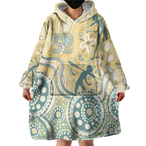 Pastel NAIDOC Week 2026 First Nations Indigenous Wearable Blanket Hoodie The Life
