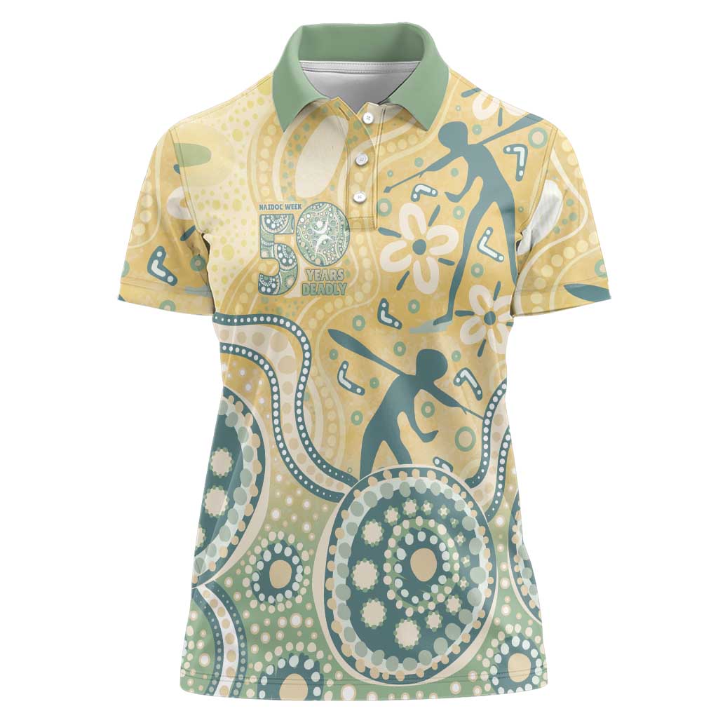 Pastel NAIDOC Week 2026 First Nations Indigenous Women Polo Shirt The Life